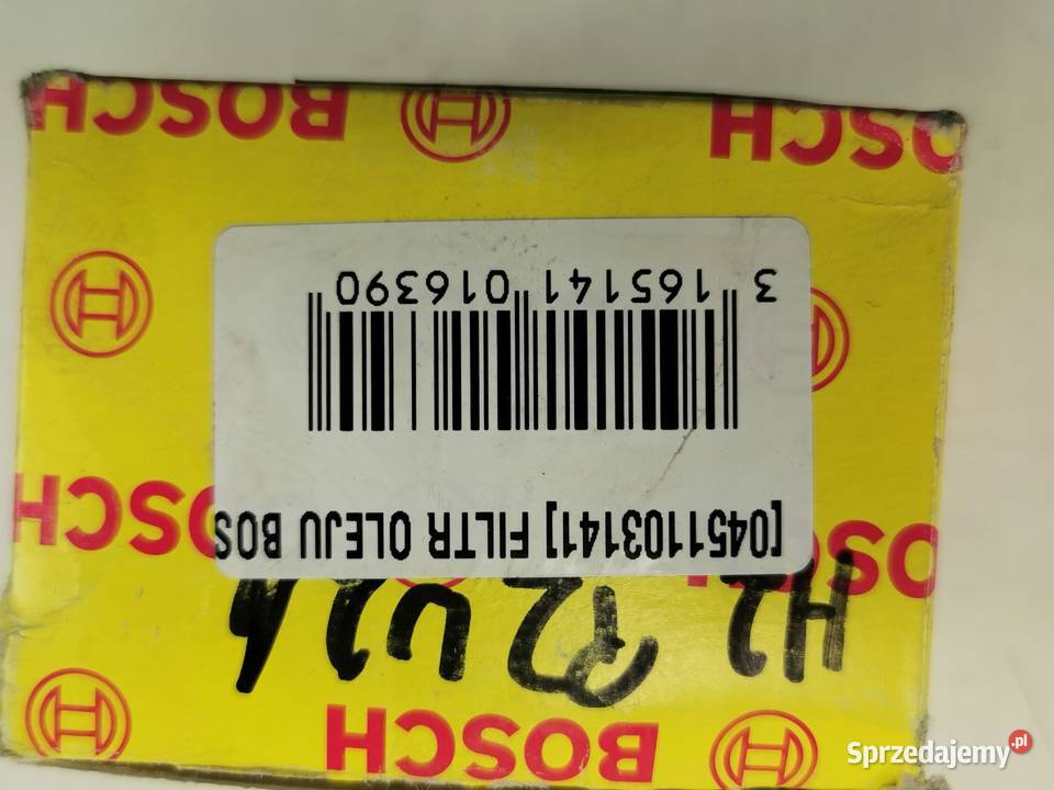 FILTR OLEJU BOSCH FIAT CINQUECENTO 07 RENAULT 11