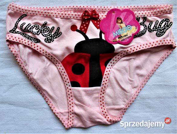 Figi majtki dziewczęce bawełna 110116 4