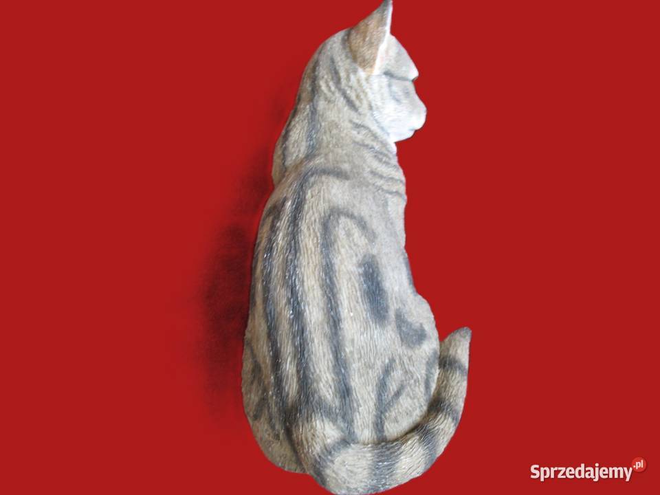 Kot Stara Figurka twarda masa 17 x 11 x 9 Siedlce sprzedam