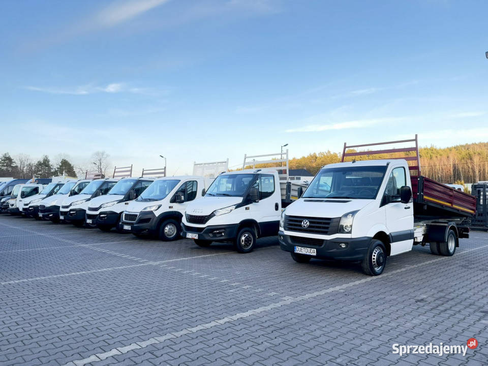 Volkswagen Crafter Nowa Zabudowa Wywrotka Widełki
