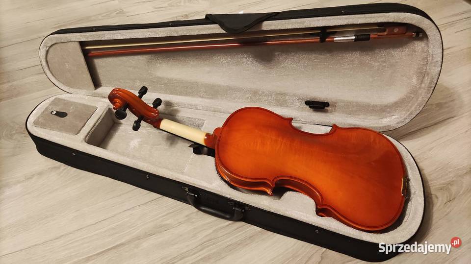 Skrzypce 44 nowe nieużywane komplet z futerałem Instrumenty smyczkowe zachodniopomorskie Czaplinek