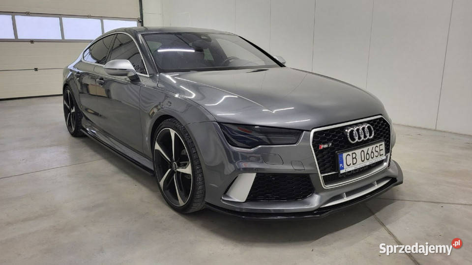 Audi RS7 Sportback 40 TFSI Quattro Tiptronic 4G8 Rok produkcji 2016 Grójec