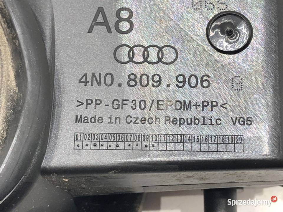 KLAPKA WLEWU PALIWA AUDI A8 D5 4N0809906G