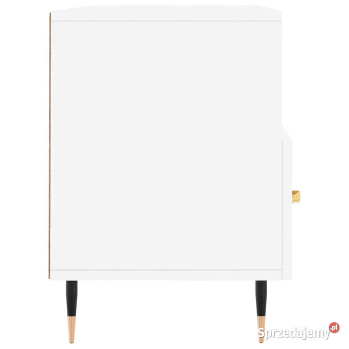 Szafka pod TV biała 102x36x50 materiał mazowieckie