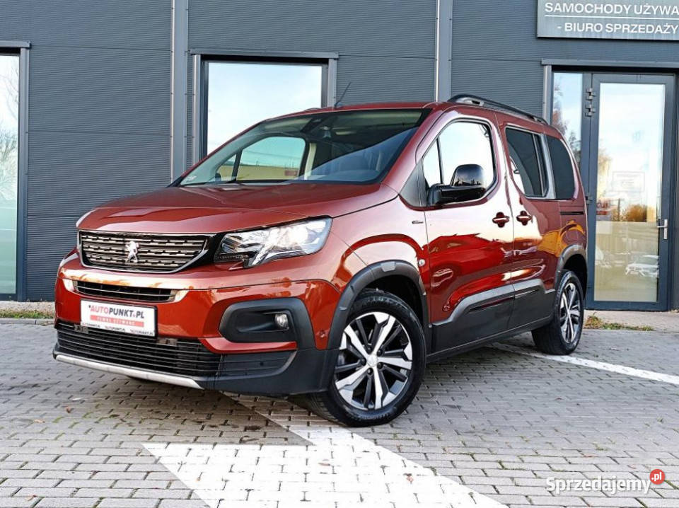 Peugeot Rifter 2020r SalonPL BLIS ACC Kam360 małopolskie Kraków