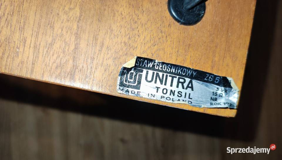 Radio Unitra Diora Amator 2B Głośnik Gdańsk