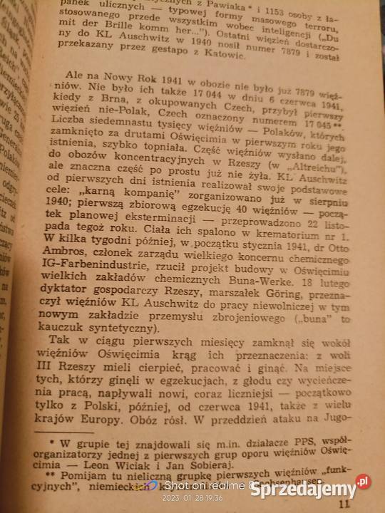 Sobański książki Ucieczki oświęcimskie Warszawa