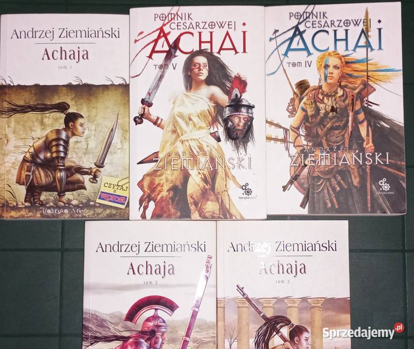 Andrzej Ziemiański Achaja Pomnik Cesarzowej tom Rzeszów