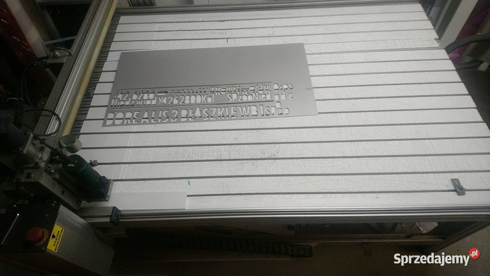 Frezarka CNC Ploter Frezujący Obrusn PMC 1500