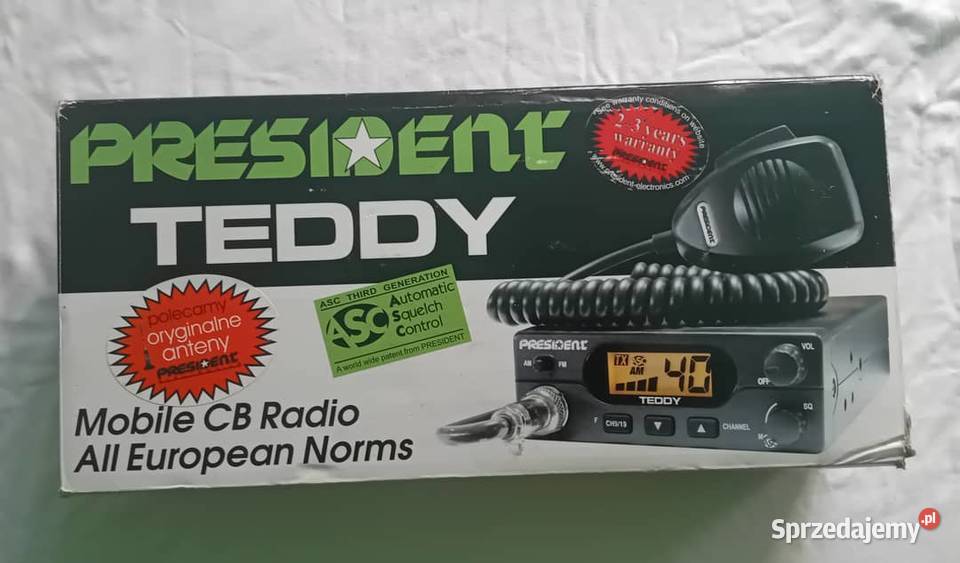 Sprzedam CBRadio President Teddy Gryfów Śląski sprzedam