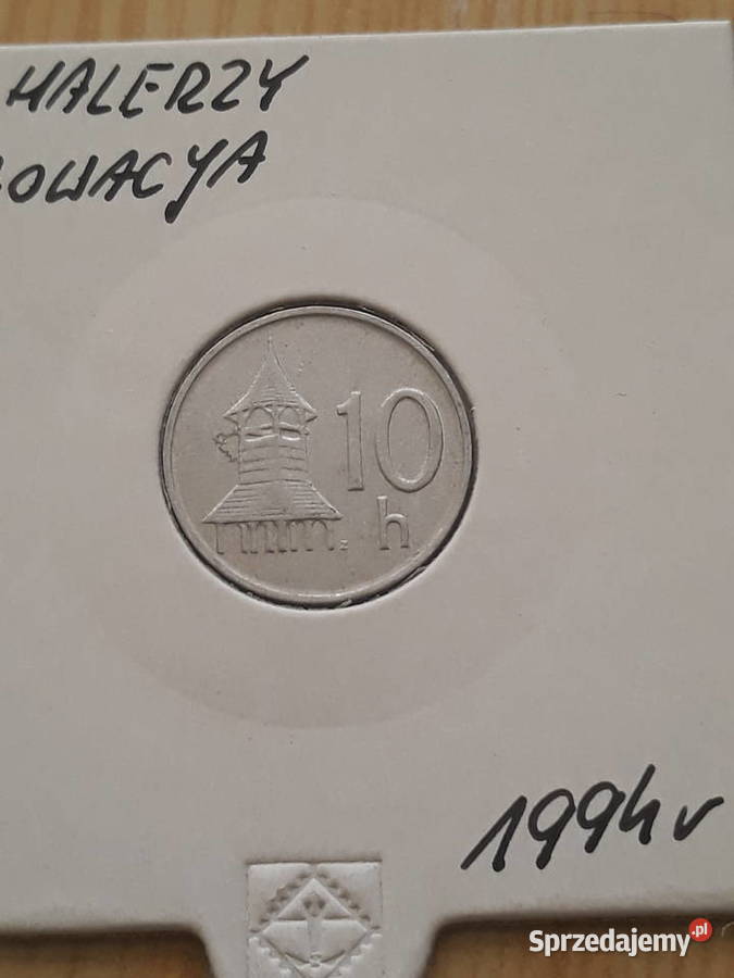 10 Halerzy Słowacja 1994 r Konin