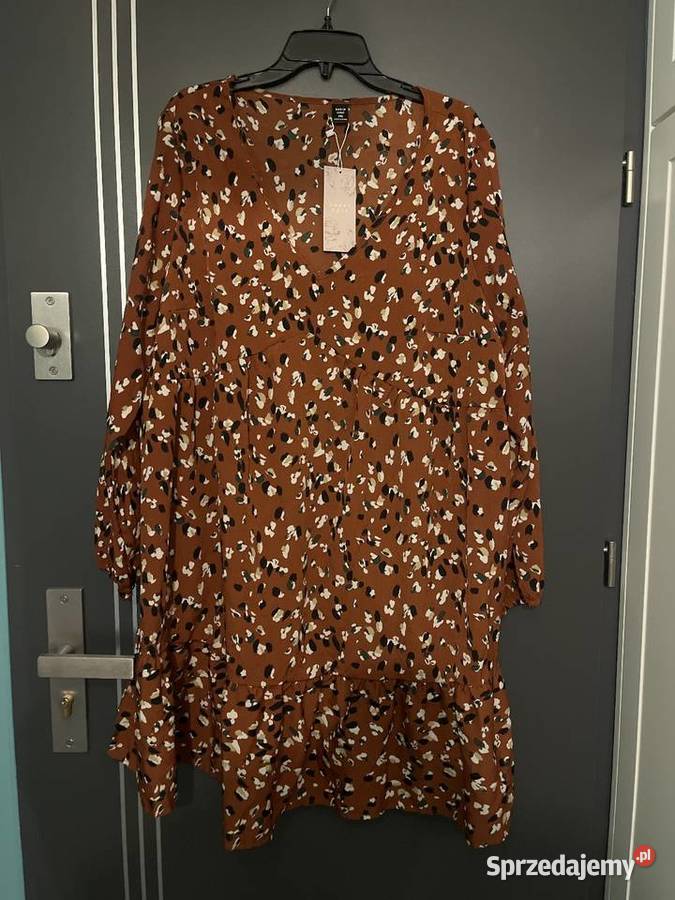 Shein Curve sukienka modny wzór luźny fason nowa zachodniopomorskie Choszczno