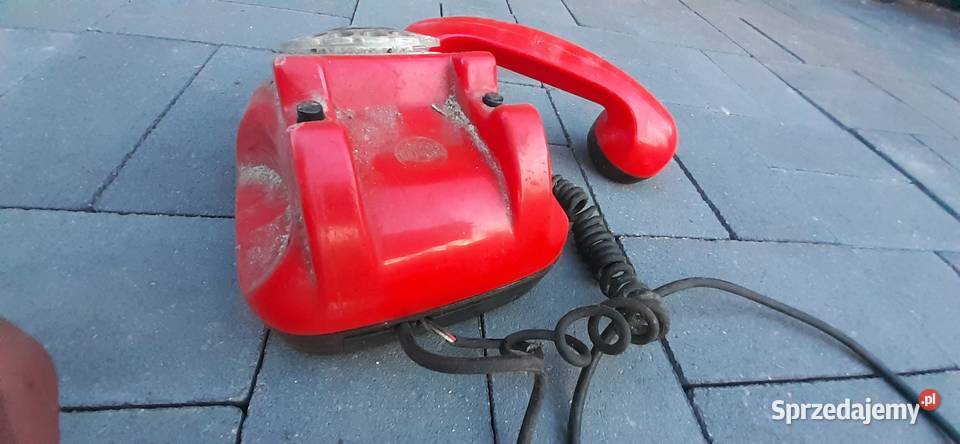 Telefon tarczowyTelkom RWT Elektrim PRL vintage kujawsko-pomorskie Tuszkowo
