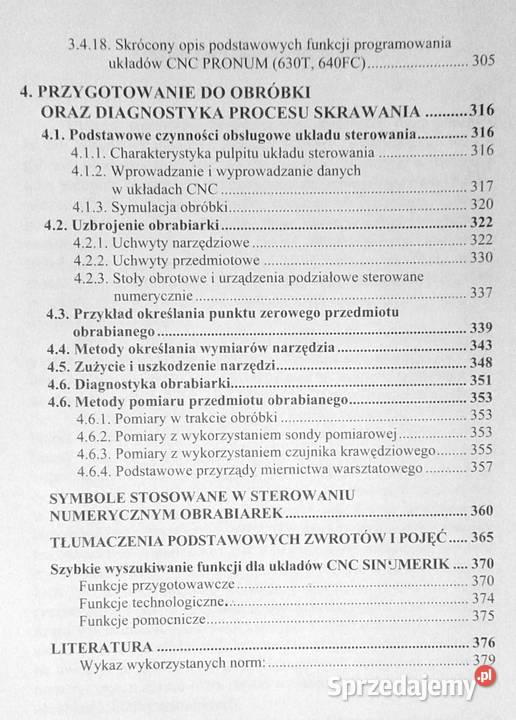 Obsługa i programowanie obrabiarek CNC Pozostałe
