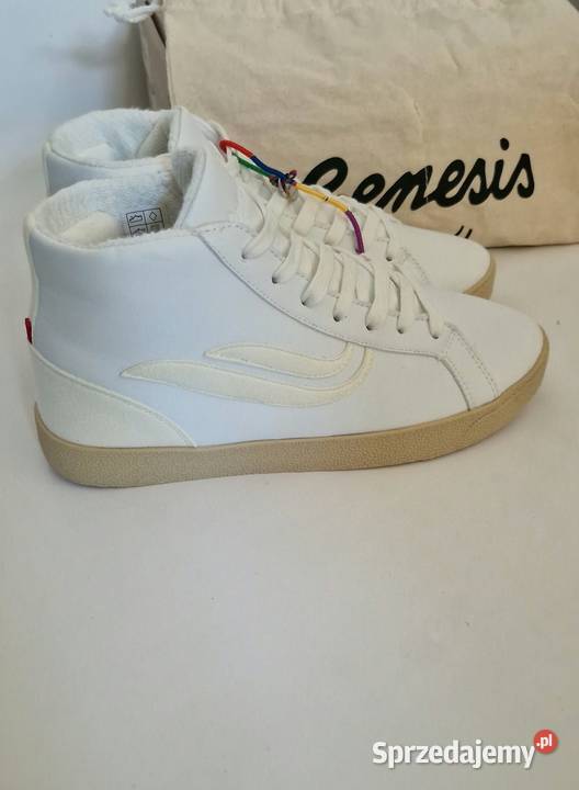 Nowe Buty Genesis Hela Mid skóra wysokie białe inna Brzesko
