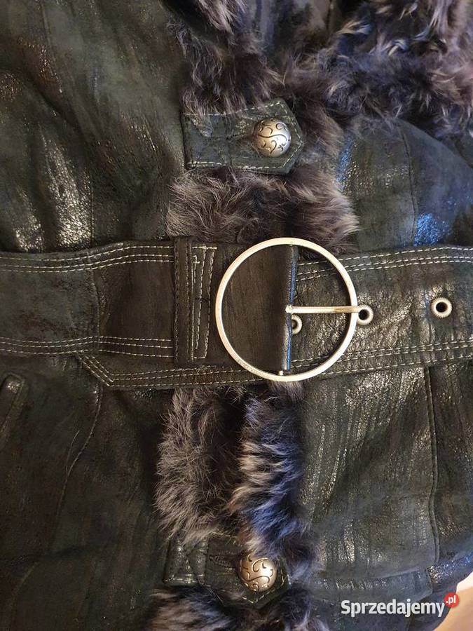 Kożuch płaszcz Dudex 4244 Rozmiar 42(XL)