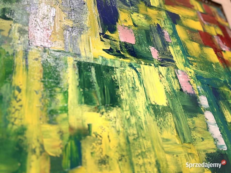 Zryw wiosny zielona abstrakcja Duszniki-Zdrój sprzedam
