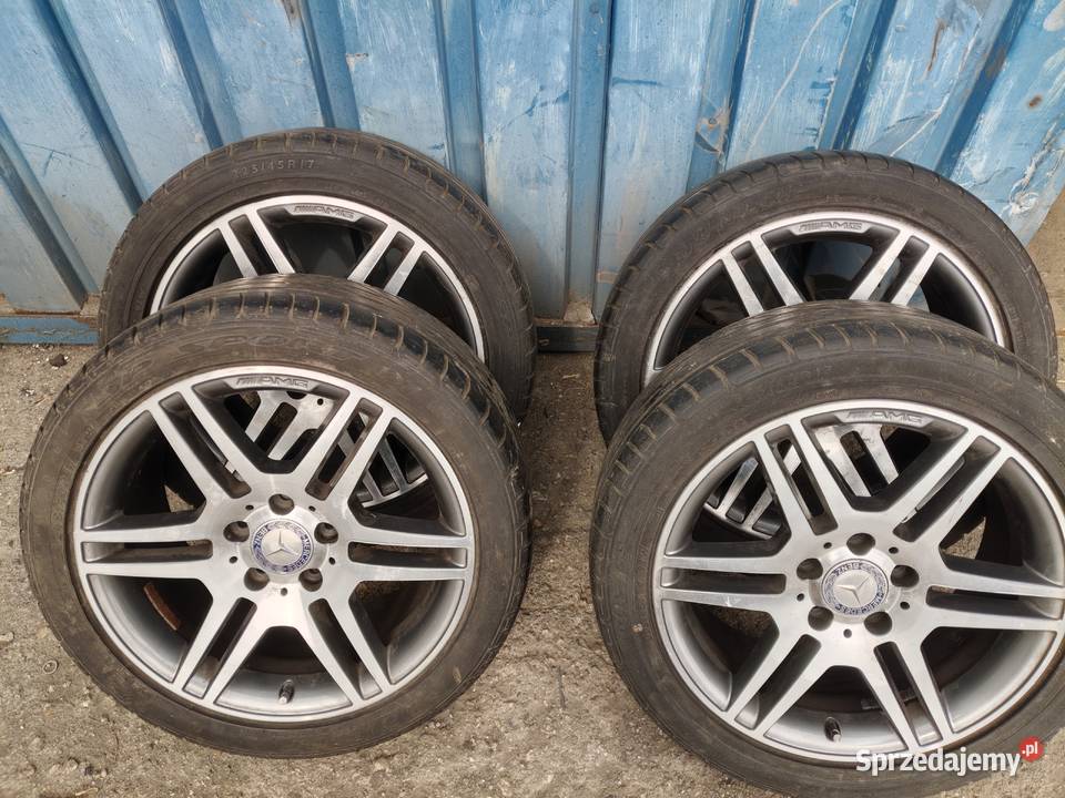 felgi aluminiowe AMG MERCEDES Średnica 17" Lubin sprzedam