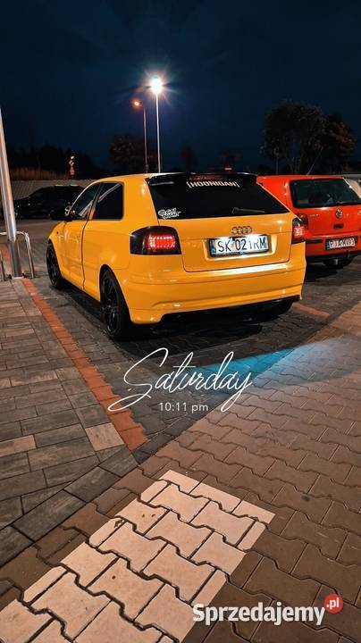 Audi a3 8p 20 tdi żółty wielkopolskie Pleszew