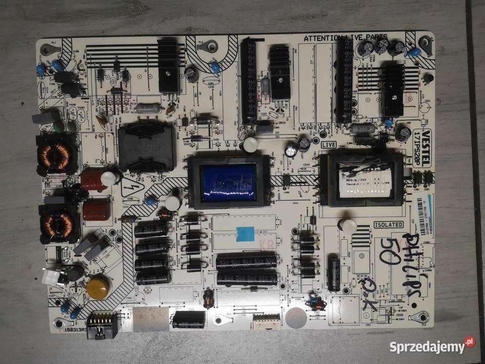 PHILIPS 50PFL3008T 17IPS20P zasilaczVESTEL Części i akcesoria lubelskie