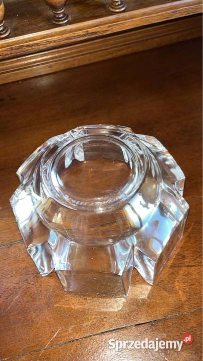 Patera ORREFORS kryształowa miska CORONA Projekt