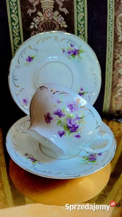 Fiolki carl Tielsch Zestaw do kawy herbaty pirkn Porcelana i szkło Oświęcim