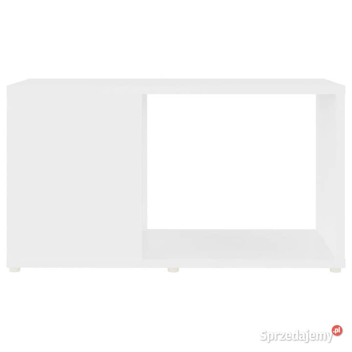 Szafka pod TV biała 60x24x32 materiał