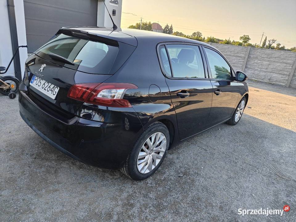 Peugeot 308 t9 2014r 12 benzyna klima tempomat Łąkociny