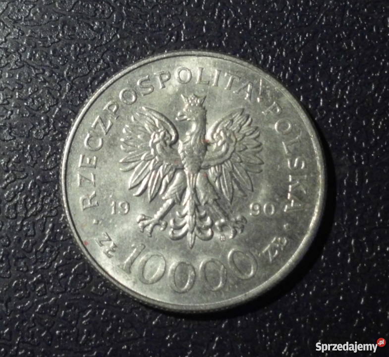 10000 złotych 1990 Solidarność Kraków