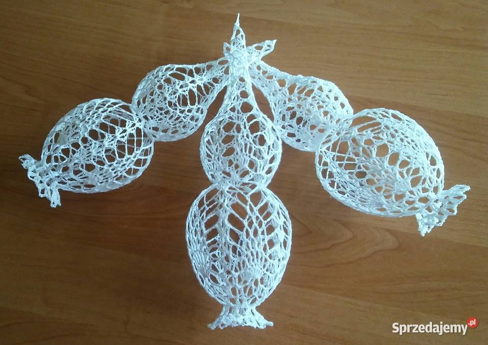 Duży Szpic szydelkowy na choinkę czubek Białystok