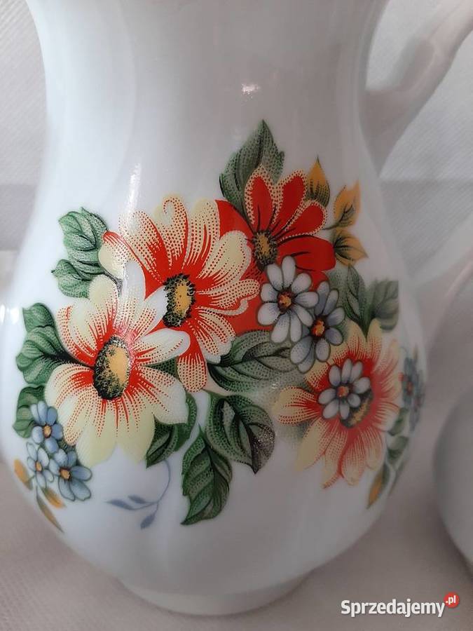 Piękna porcelana Książ komplet dzbanek i kujawsko-pomorskie sprzedam