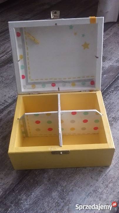 Szkatułka drewniana ramka na zdjęcia Stryszów