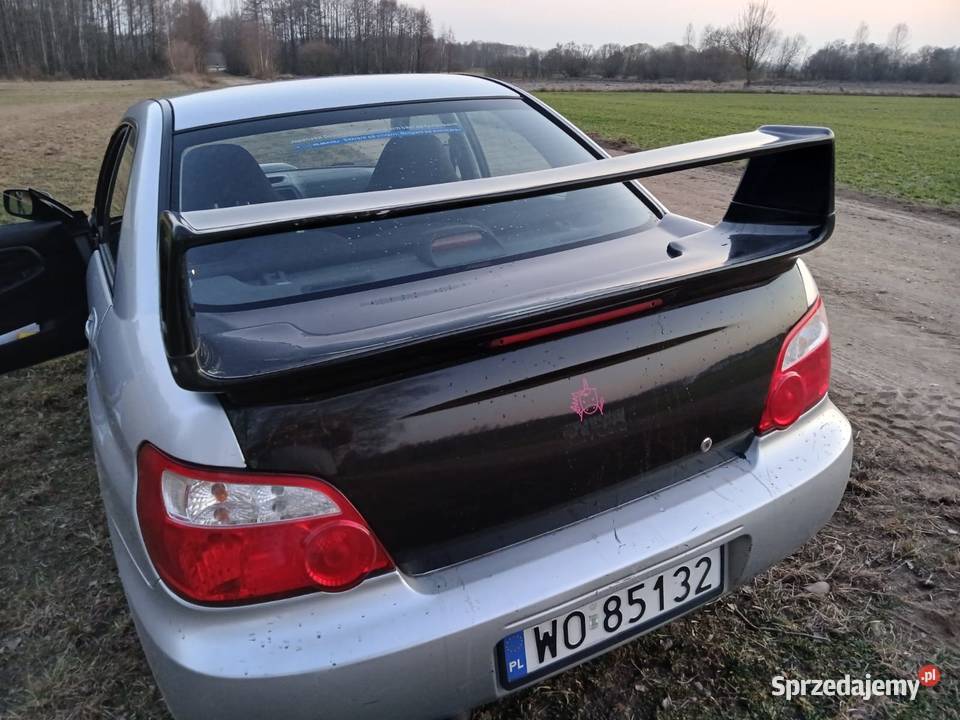 Subaru Impreza WRX dobra blacharsko 260 VAT marża Rzekuń