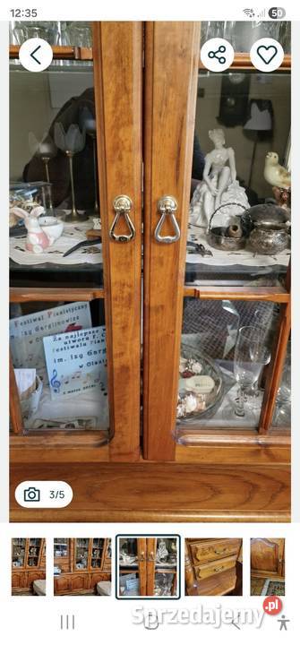 Kredens i stolik pod telewizor komplet Pisz