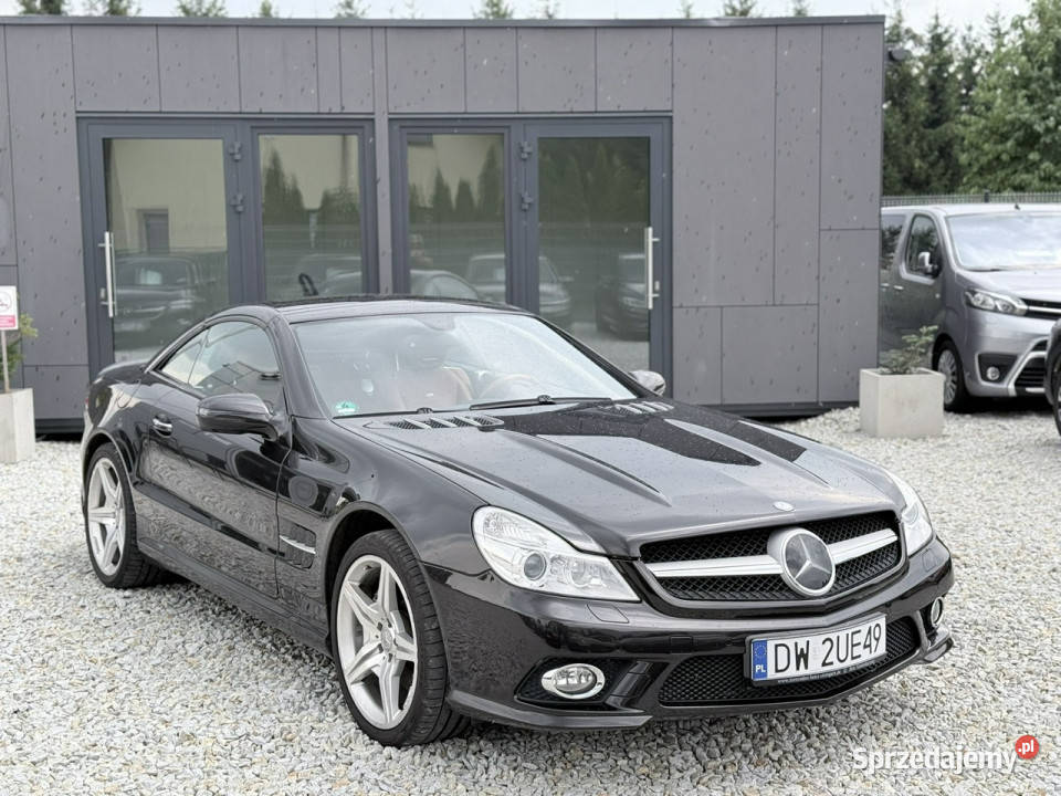 Mercedes SL 500 AMG R230 FL 55 V8 32V 388 2008r wspomaganie kierownicy Samochody osobowe dolnośląskie Wrocław
