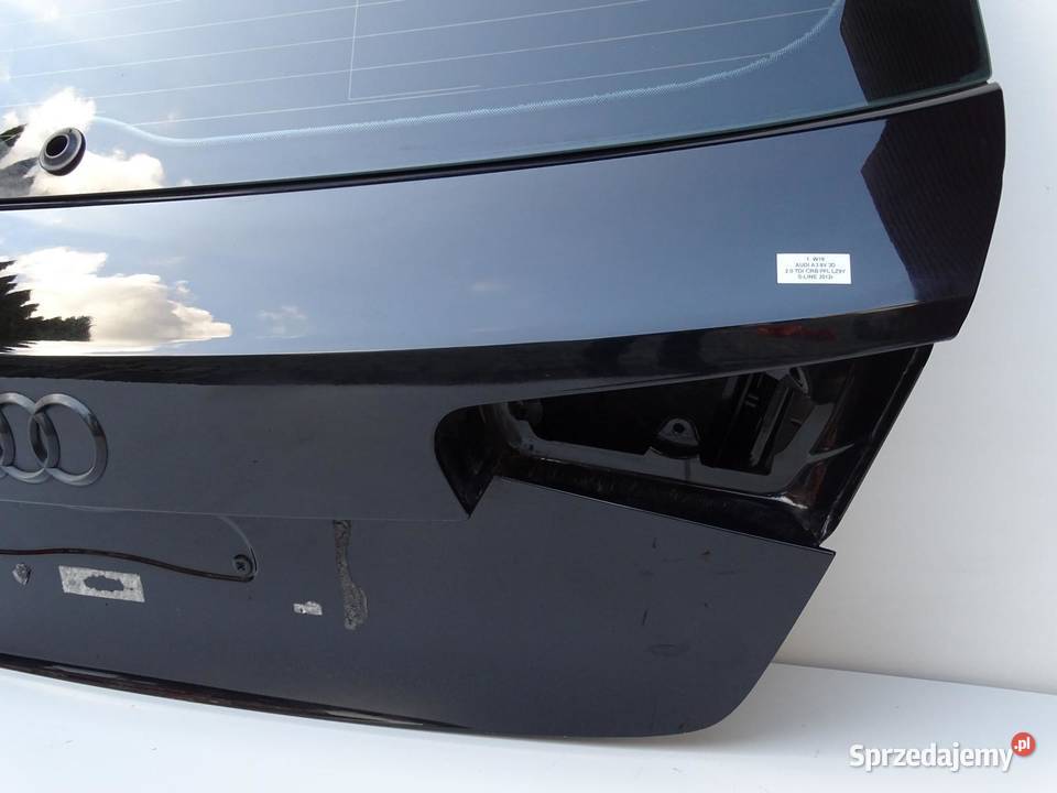 KLAPA TYŁ TYLNA BAGAŻNIKA LZ9Y AUDI A3 8V 3D 3 małopolskie