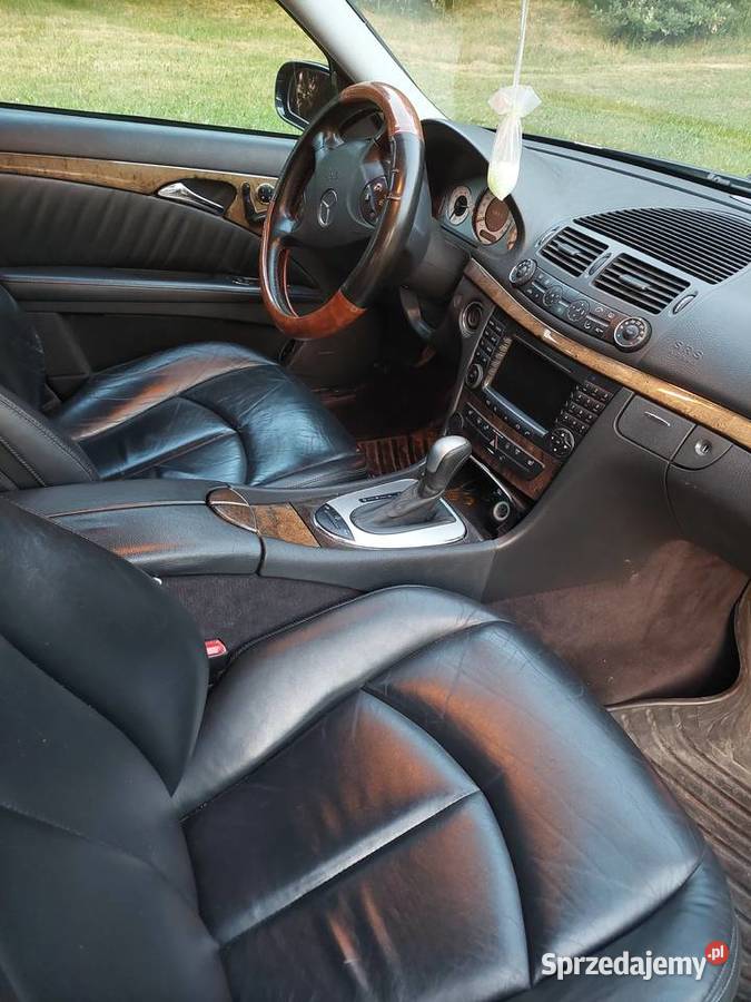 Mercedes E320 Avantgarde 2004r 32 BLPG V6 224 benzyna+LPG Nadziejów sprzedam