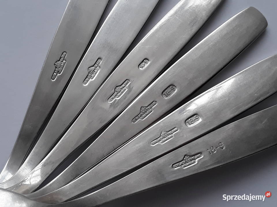 Łyżki obiadowe 1 PASECZKI PASKI Gerlach sztućce