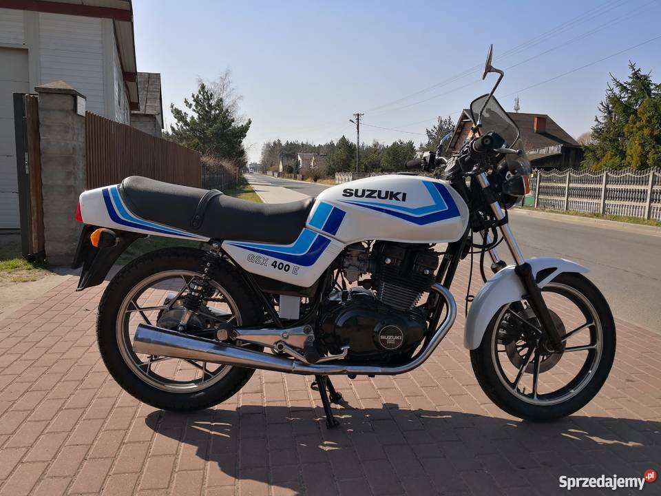 Suzuki Gsx 400E biały Ner