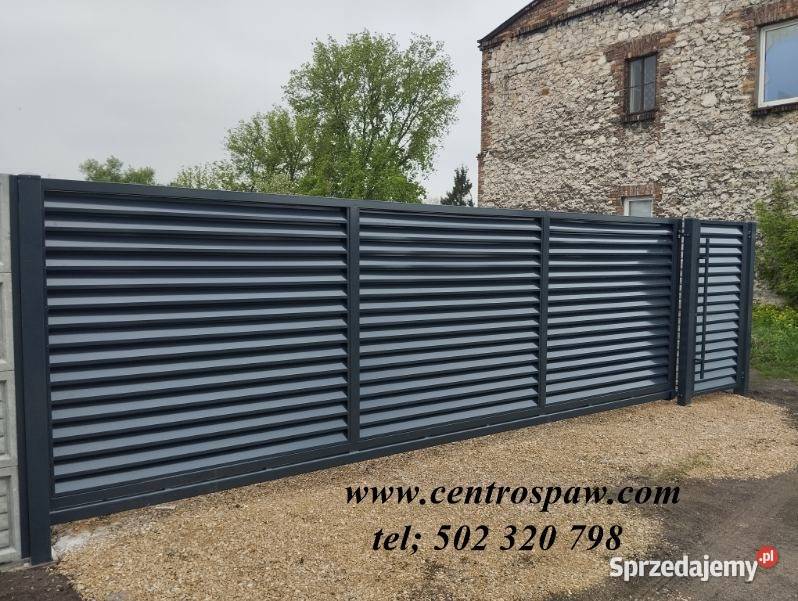 Brama przesuwna skrzydłowa wjazd kuta nowoczesna sprzedam
