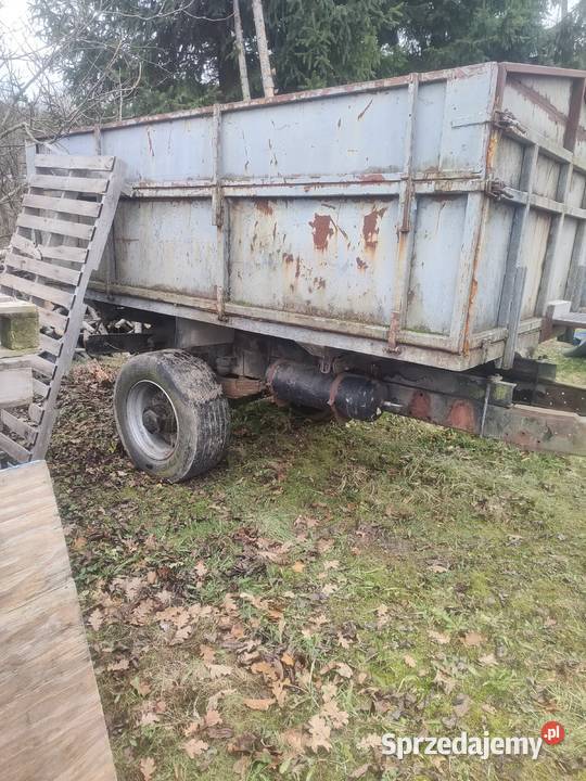 Przyczepa wywrotka 3 stronna nieuszkodzony Pruchnik