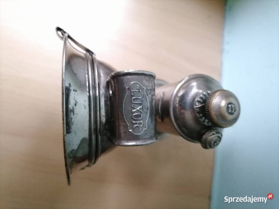 Stara lampa rowerowa na karbid małopolskie Kraków
