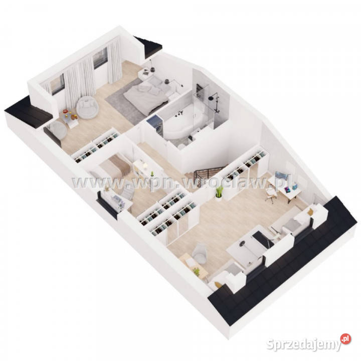 sprzedaży domu bliźniaka 152m2 Wrocław Nieruchomości
