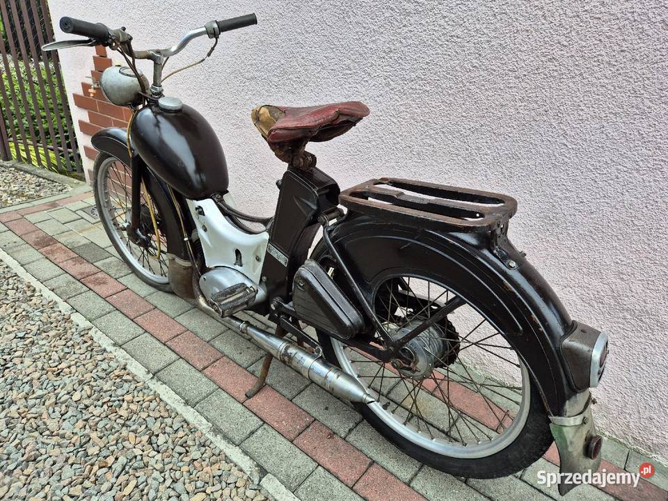 Simson SR2 Zarejestrowany na białe tablice 1959r Kęty