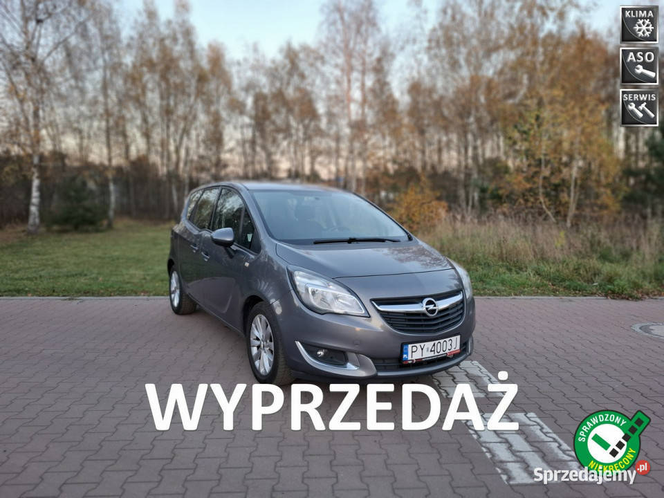 Opel Meriva Super stan Konkurencyjne oferty II aluminiowe felgi Poznań