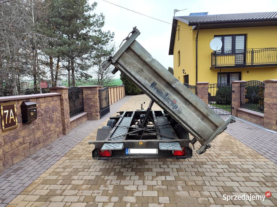 Przyczepa BRENDERUP DMC 3500 WYWROTKA 3Stronna