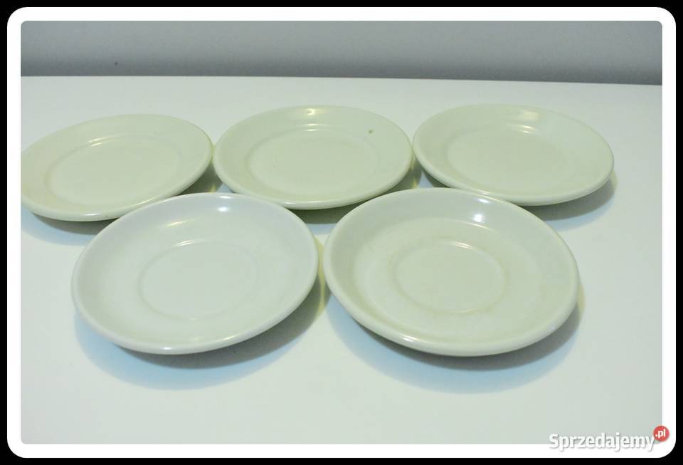 przedwojenne talerzyki Tielsch Wałbrzych Płock