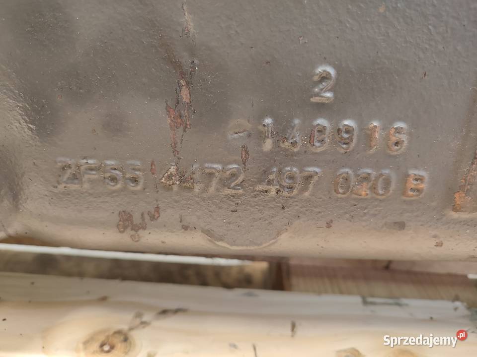 Pochwa mostu ZF55 4472 497 020 B Doosan DX 140W