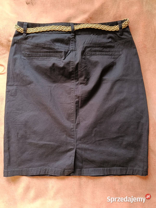 Granatowa bawełniana spódniczka greenpoint r XL Rozmiar 42(XL) Dąbrowica