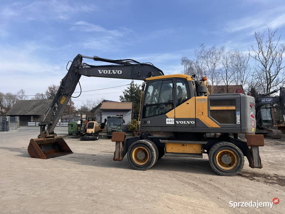 Koparka kołowa Volvo EW160E Zator